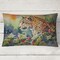 Edge Collections - 12" X 16" - Multicolor - Wildlife Throw Pillow Watercolor NEW Leopard 2945 - 1 Piece